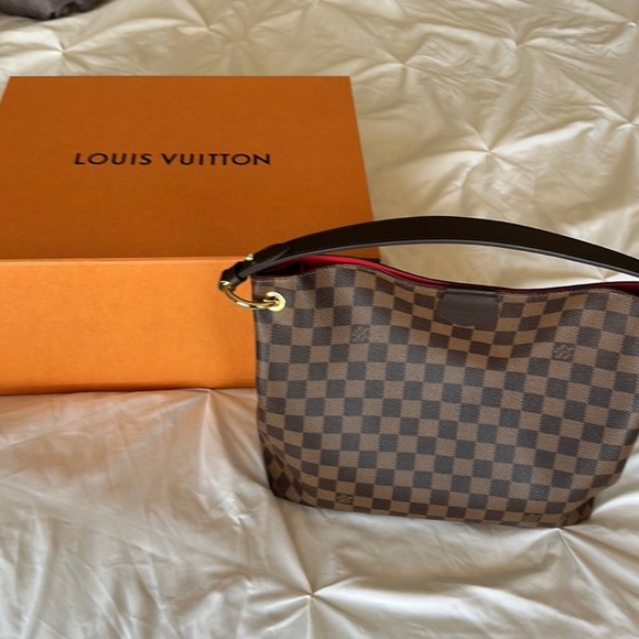 Louis Vuitton Graceful MM- Damier Ebene (Like New) - Picture 6 of 7